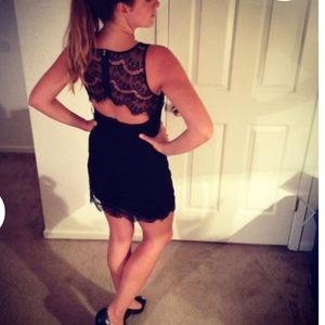 ModCloth Black Lace Dress